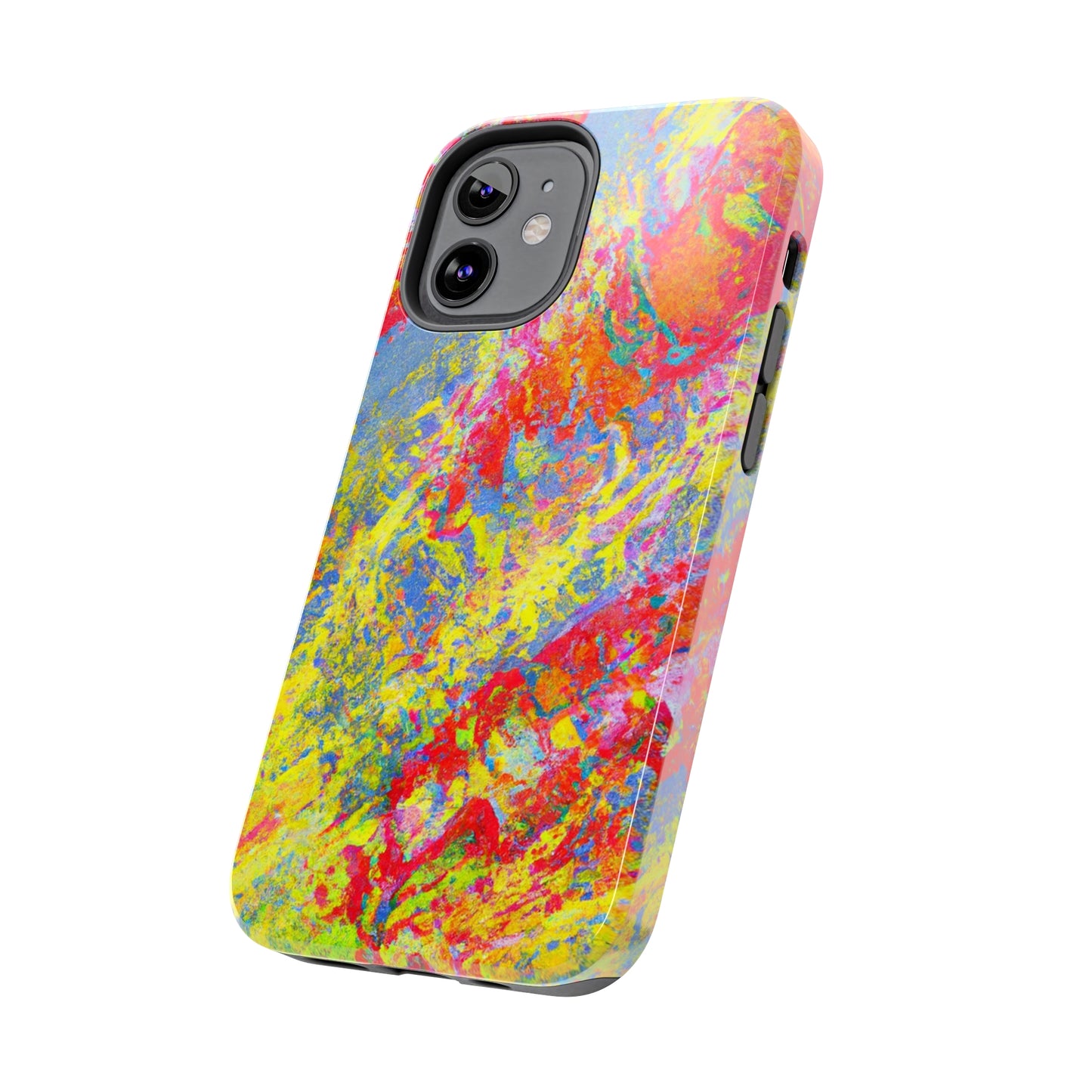 Tough Apple iPhone Cases Ft. Abstract Strawberry Banana
