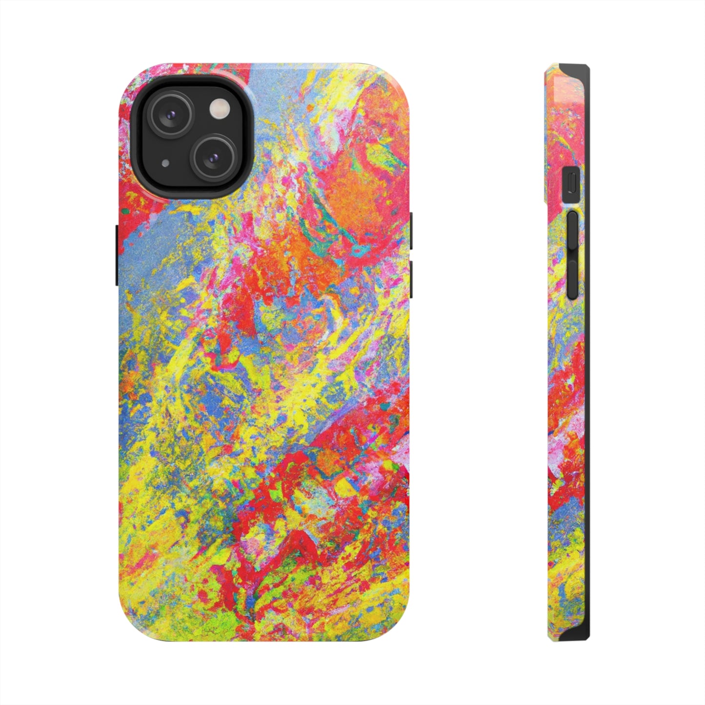 Tough Apple iPhone Cases Ft. Abstract Strawberry Banana
