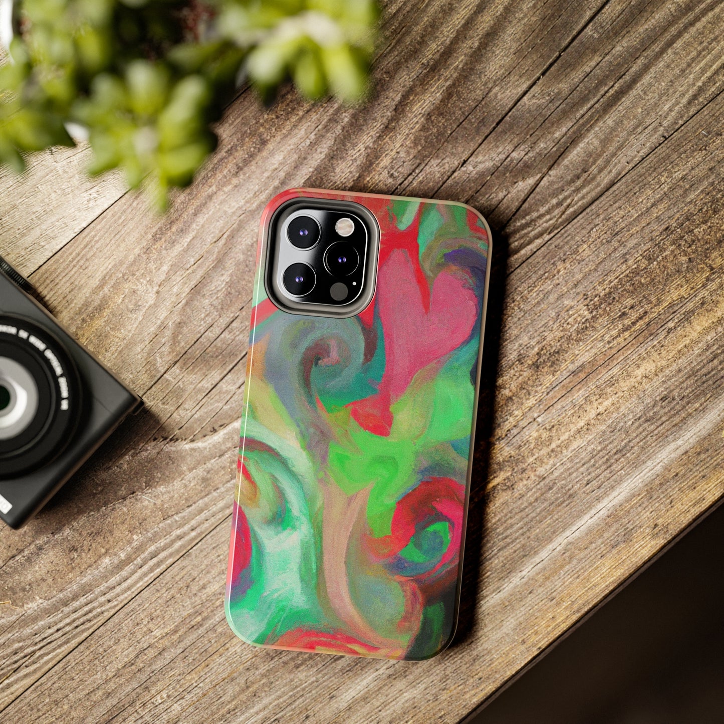 Tough Case-Mate iPhone Case Ft. Swirl Heart
