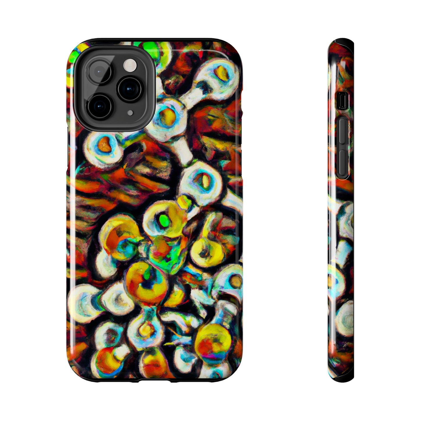Apple iPhone Case Ft. Abstract Molecule