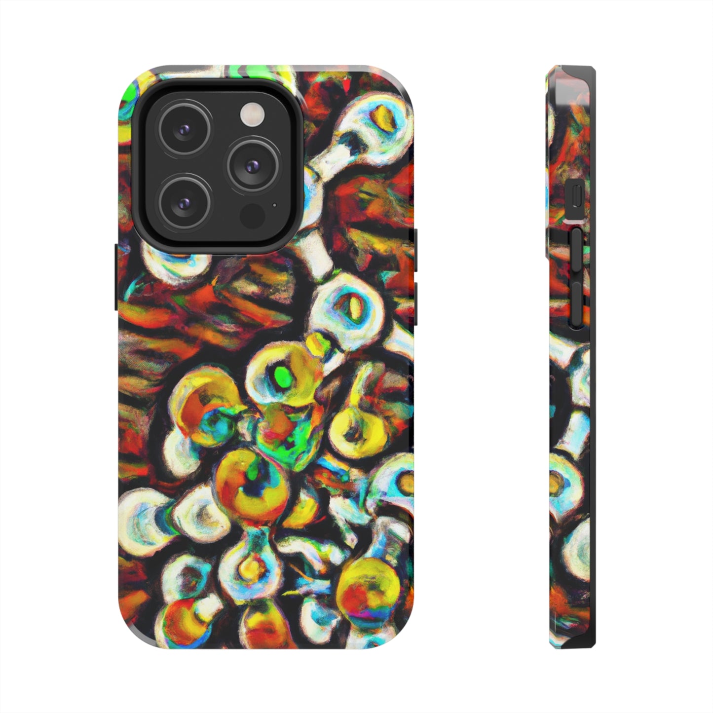 Apple iPhone Case Ft. Abstract Molecule