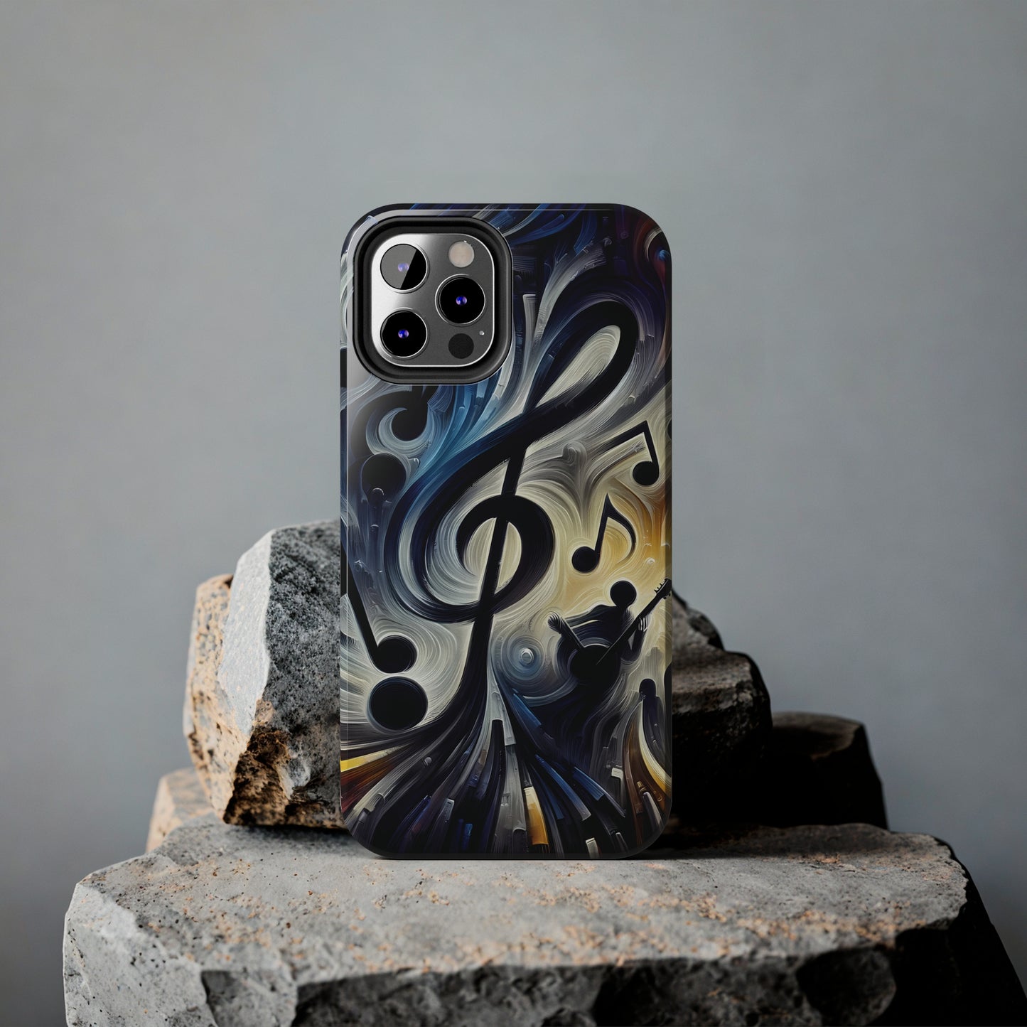 ToughDrop Apple iPhone Case Ft. Musical Abstraction