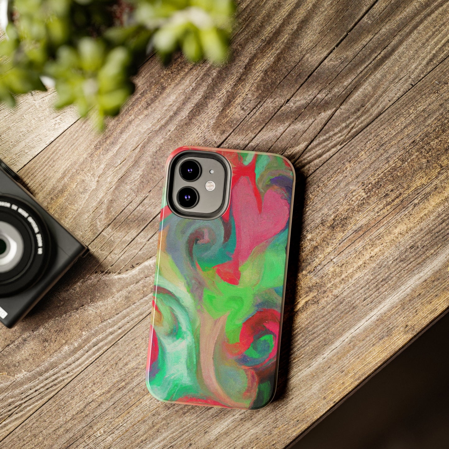 Tough Case-Mate iPhone Case Ft. Swirl Heart