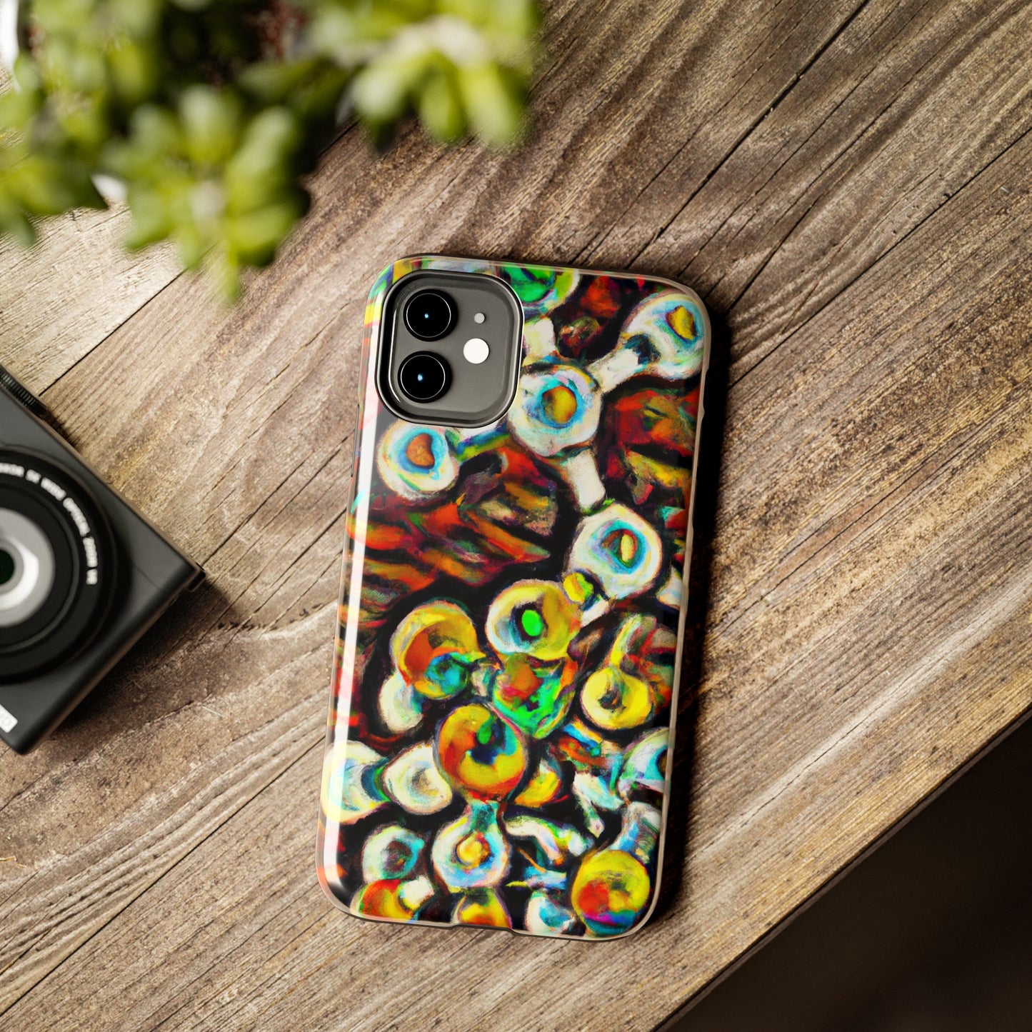 Apple iPhone Case Ft. Abstract Molecule
