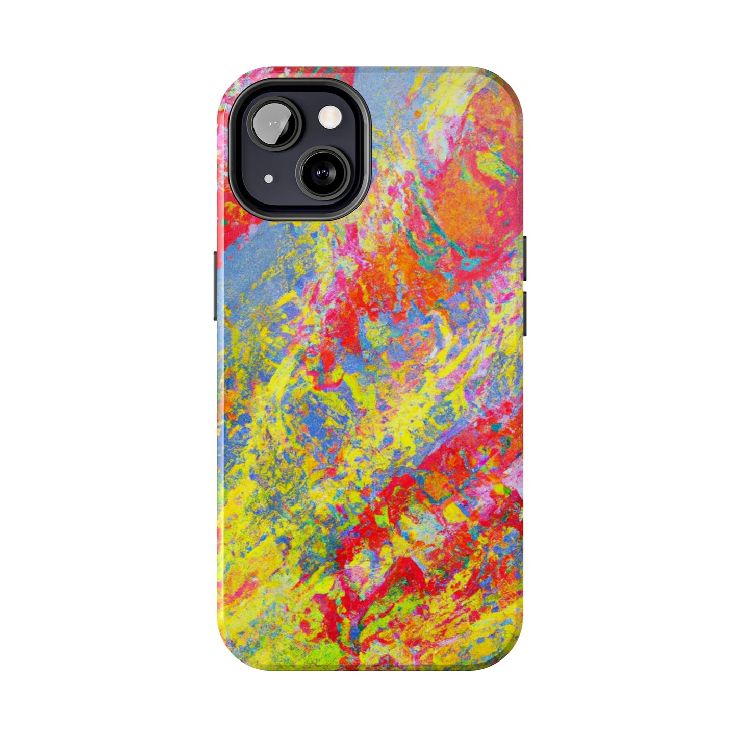 Tough Apple iPhone Cases Ft. Abstract Strawberry Banana