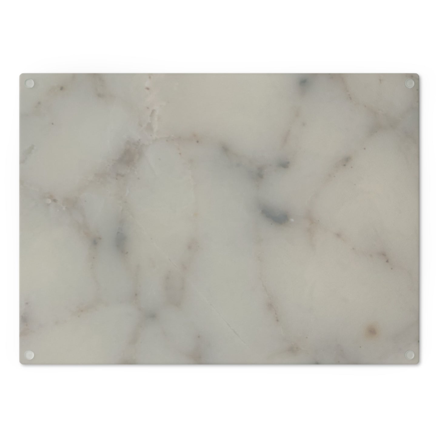 Non-Slip Glass Cutting Board Featuring Abstract Marble Design