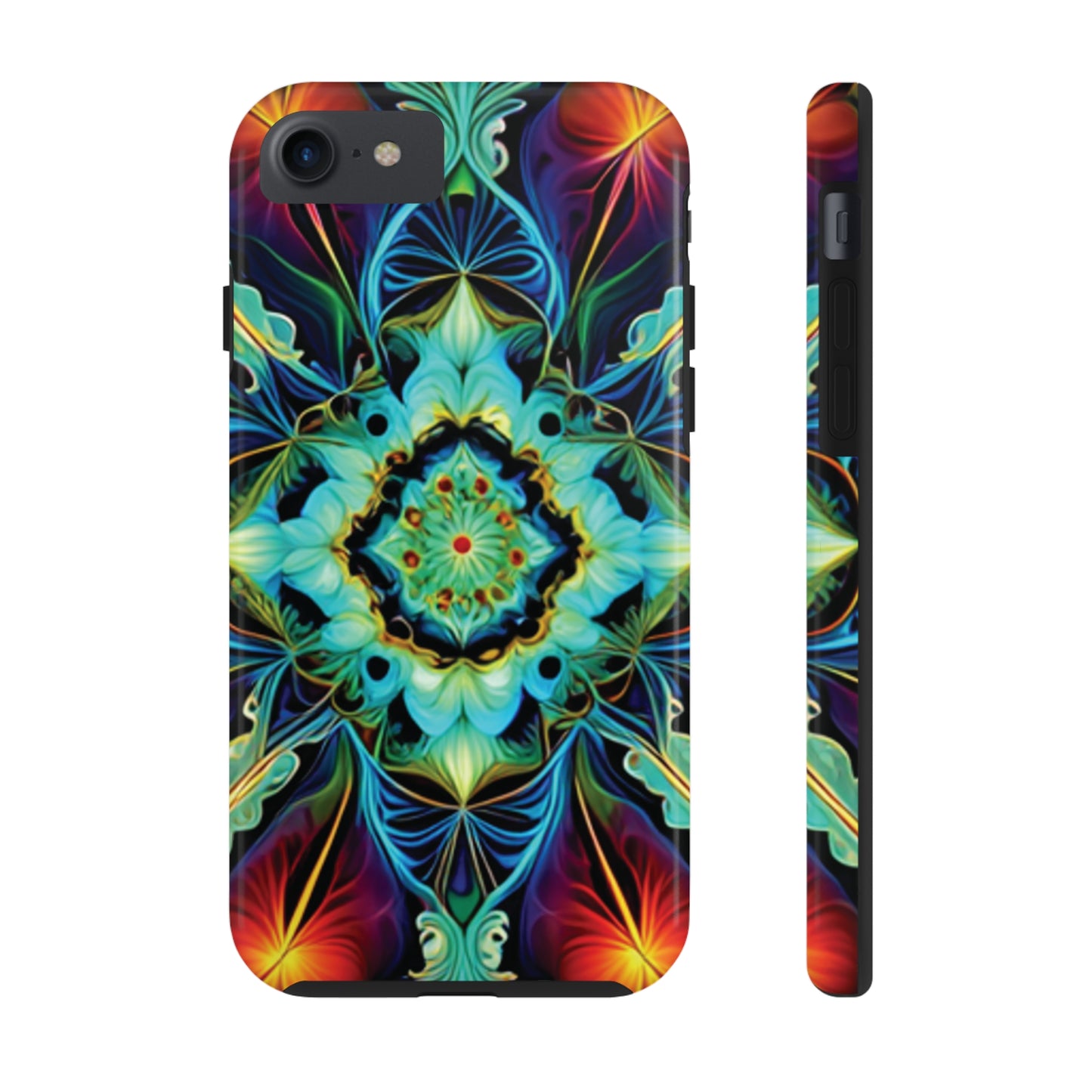 Strong Apple iPhone Case Ft. Leaf Fractal