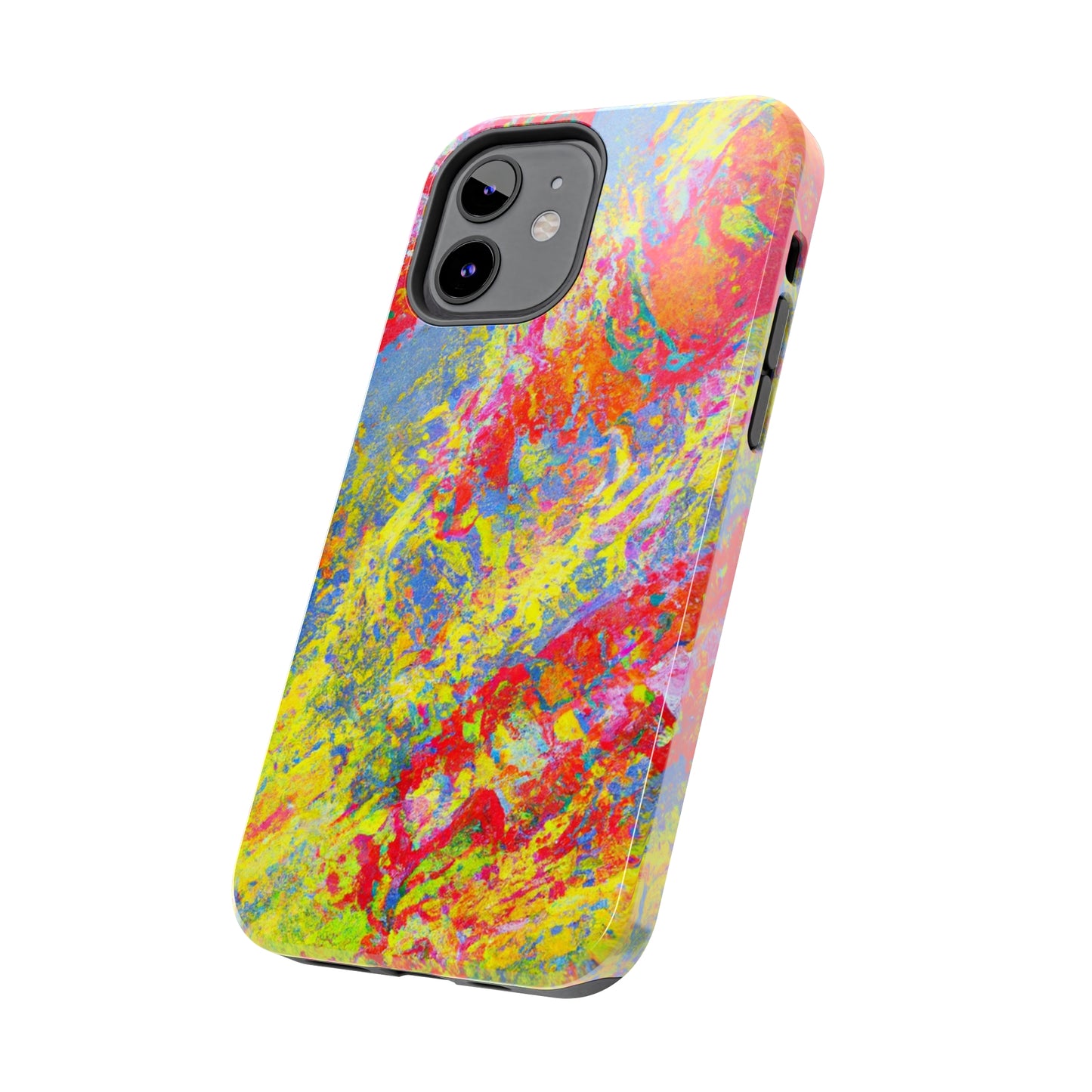 Tough Apple iPhone Cases Ft. Abstract Strawberry Banana