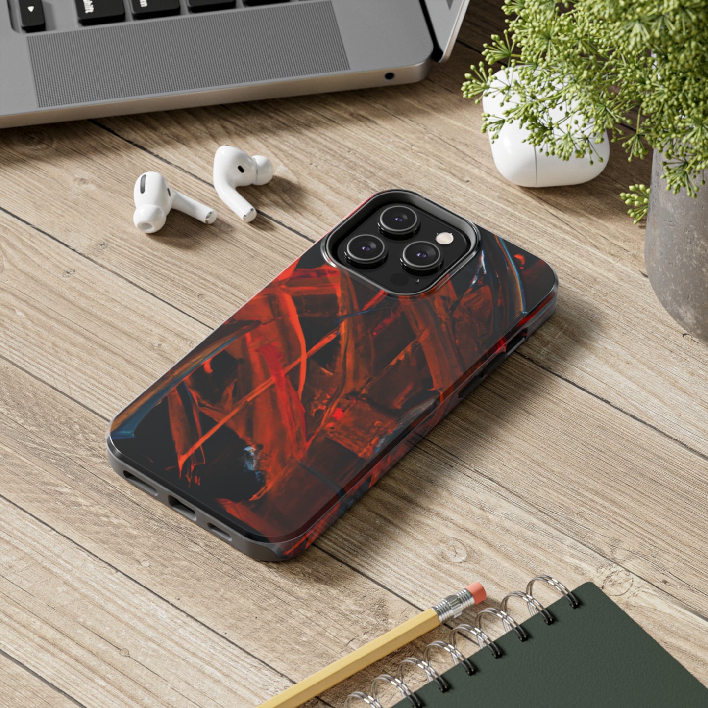 Tough Case-Mate iPhone Case Ft. Red Swipes