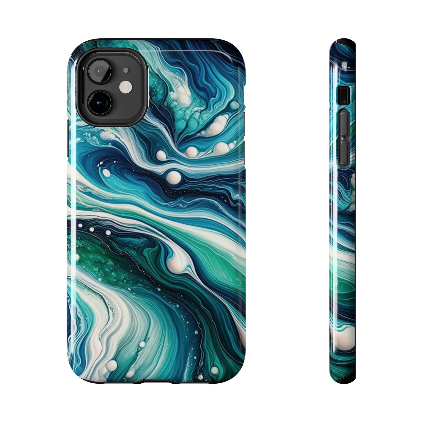 ToughDrop Apple iPhone Case Ft. Liquid Blue