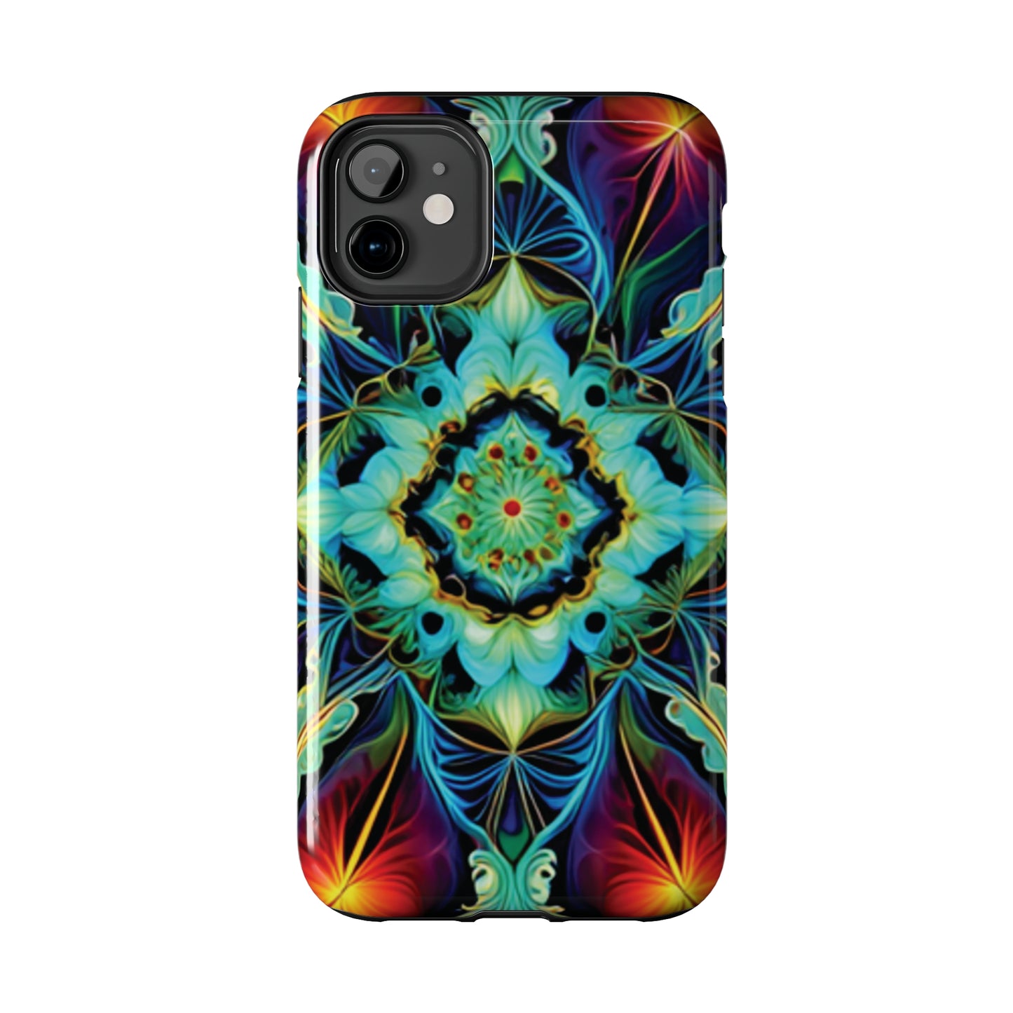 Strong Apple iPhone Case Ft. Leaf Fractal