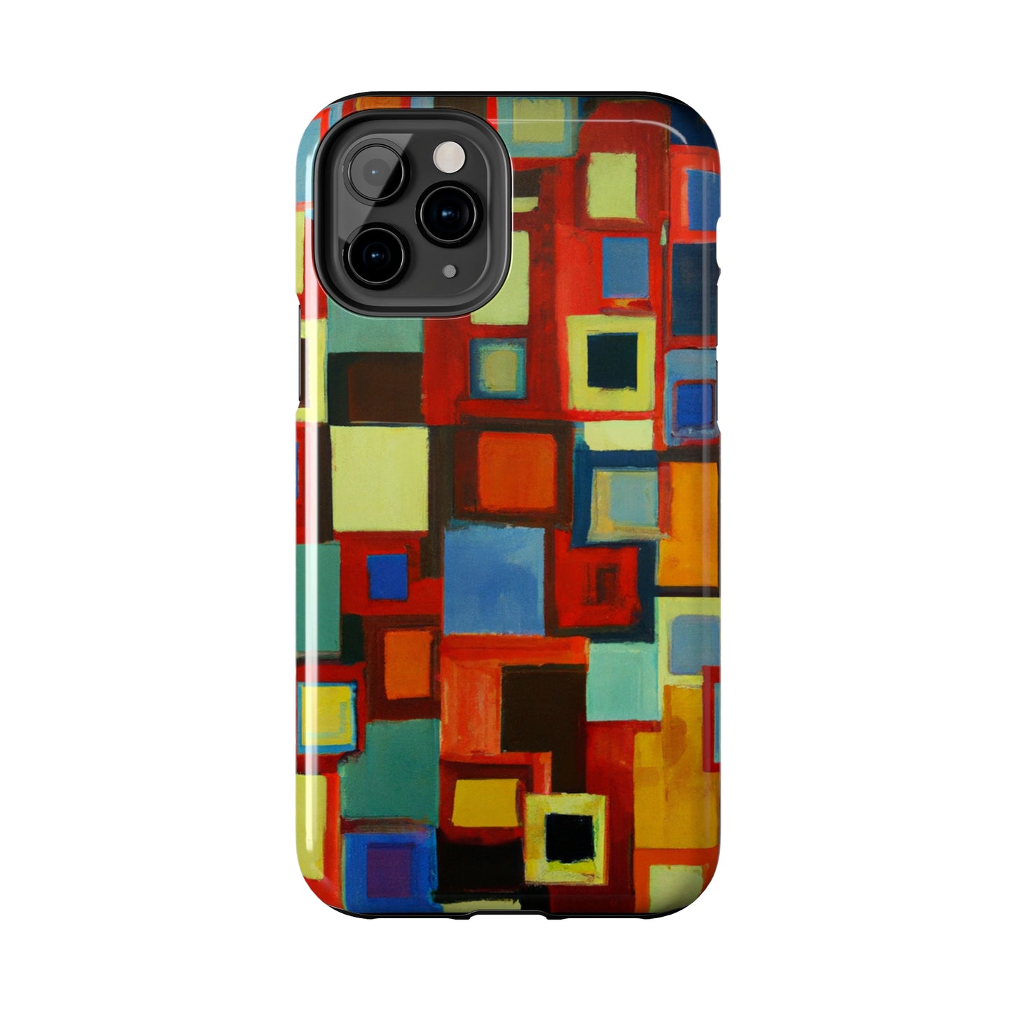 Tough Case-Mate iPhone Case Ft. Abstract Squares