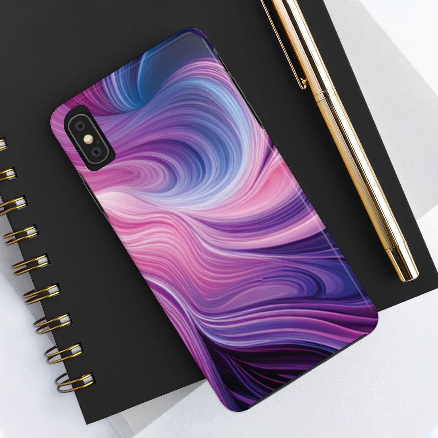 Strong Apple iPhone Case Ft. Purple Aesthetic