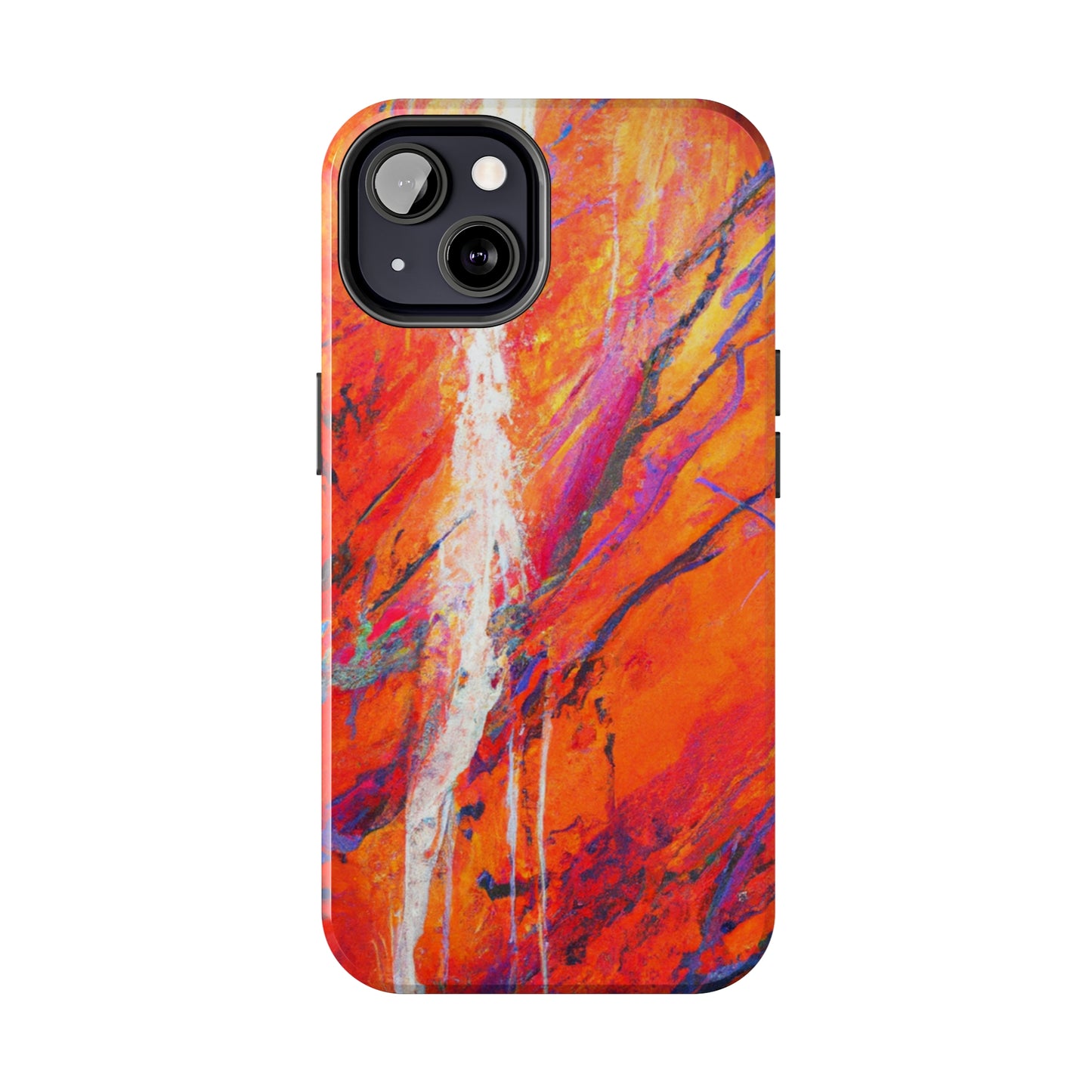 Tough Apple iPhone Cases Ft. Abstract Halloween Forest