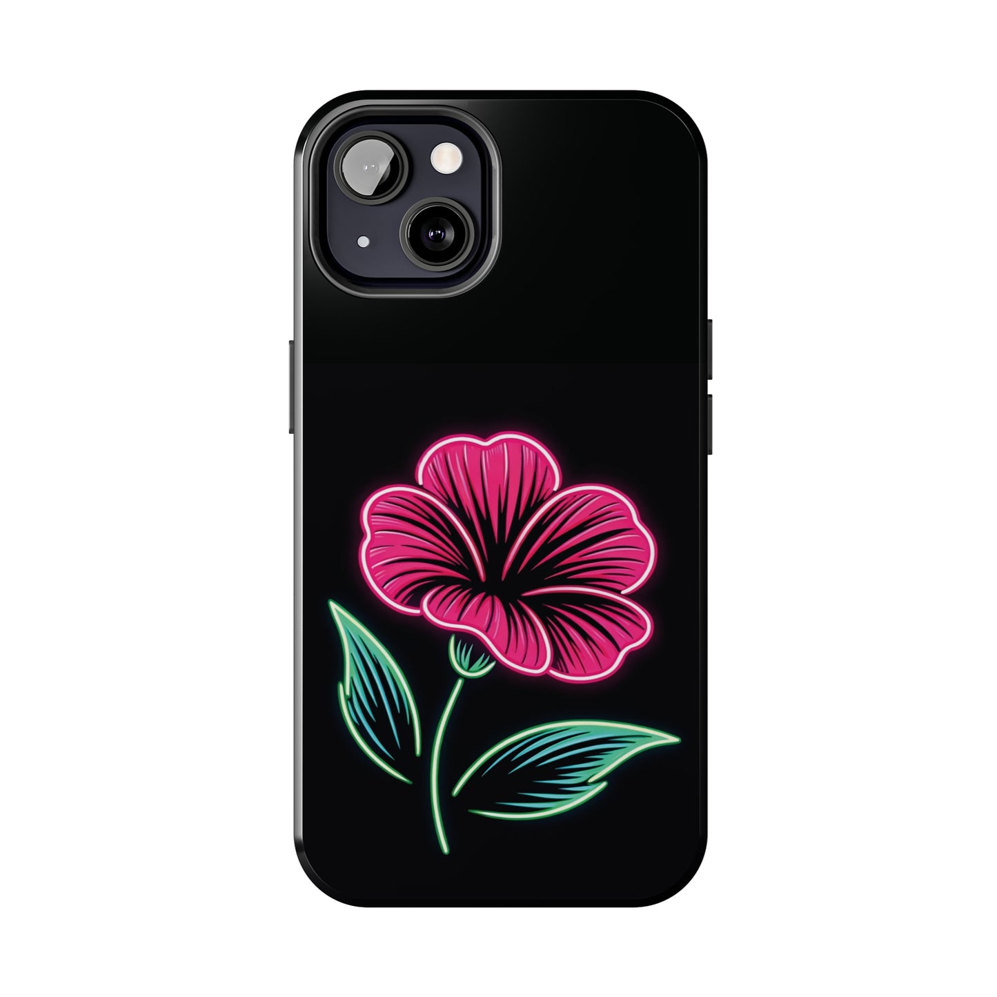 ToughDrop Apple iPhone Case Ft. Neon Bloom