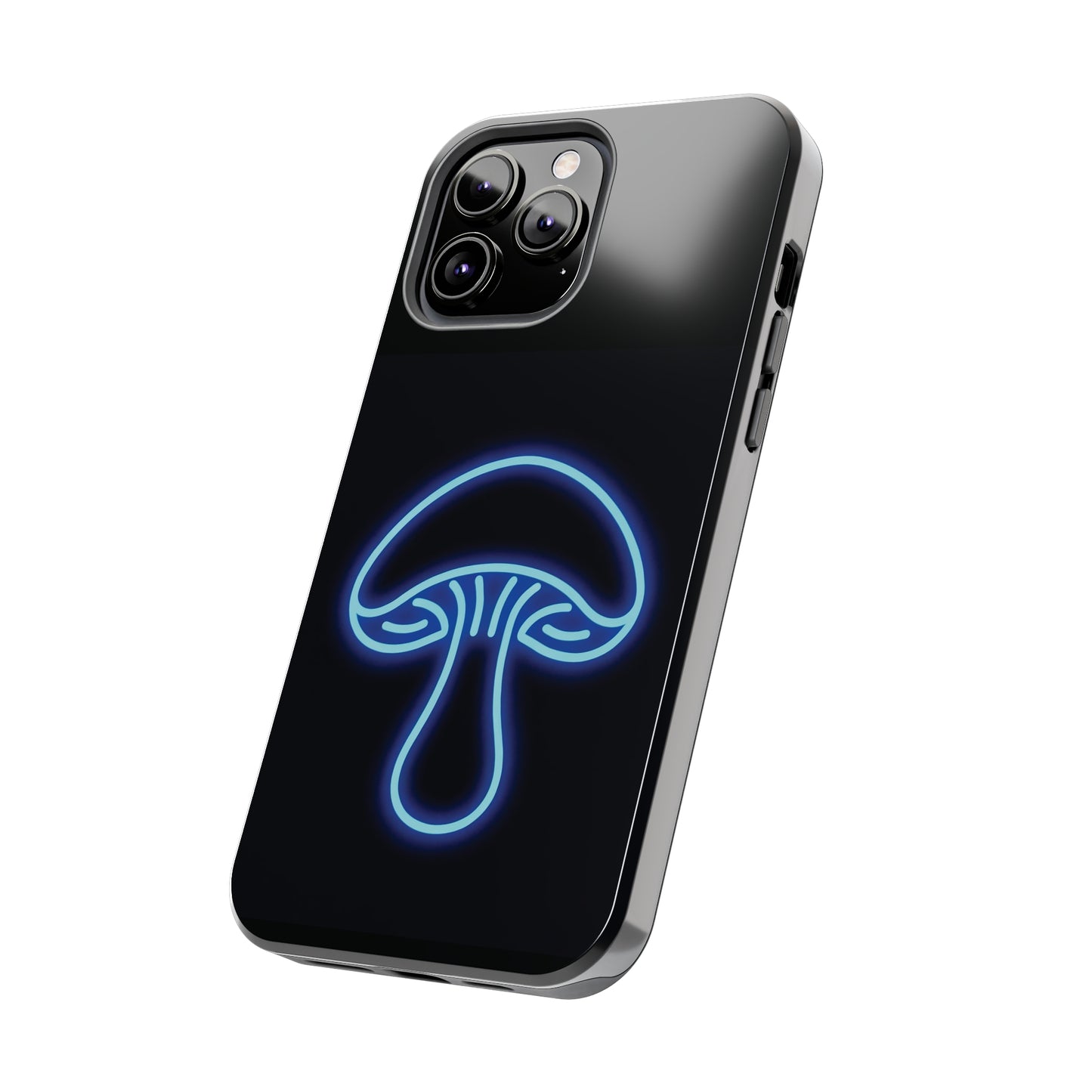 ToughDrop Apple iPhone Case Ft. Neon Blue Shroom