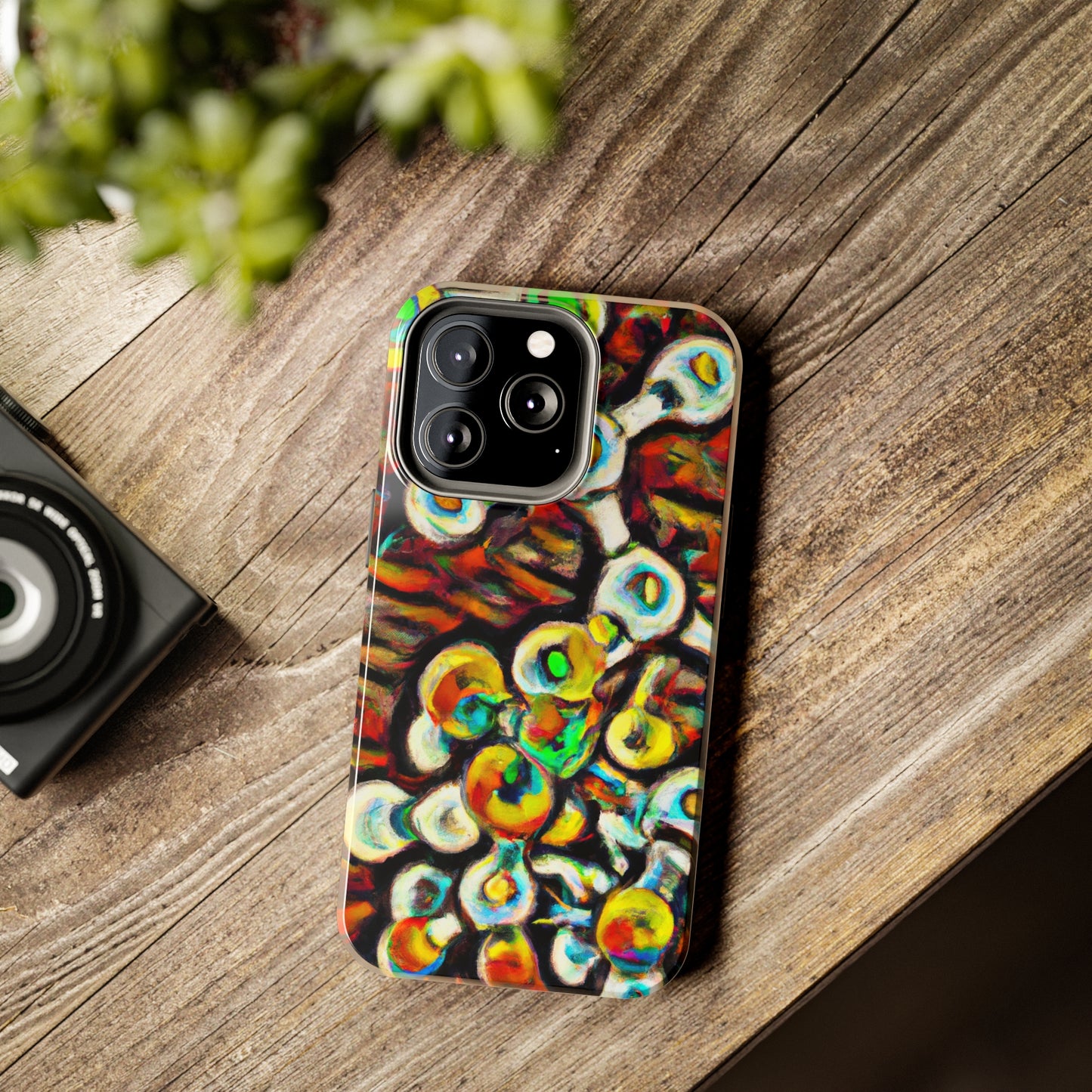 Apple iPhone Case Ft. Abstract Molecule