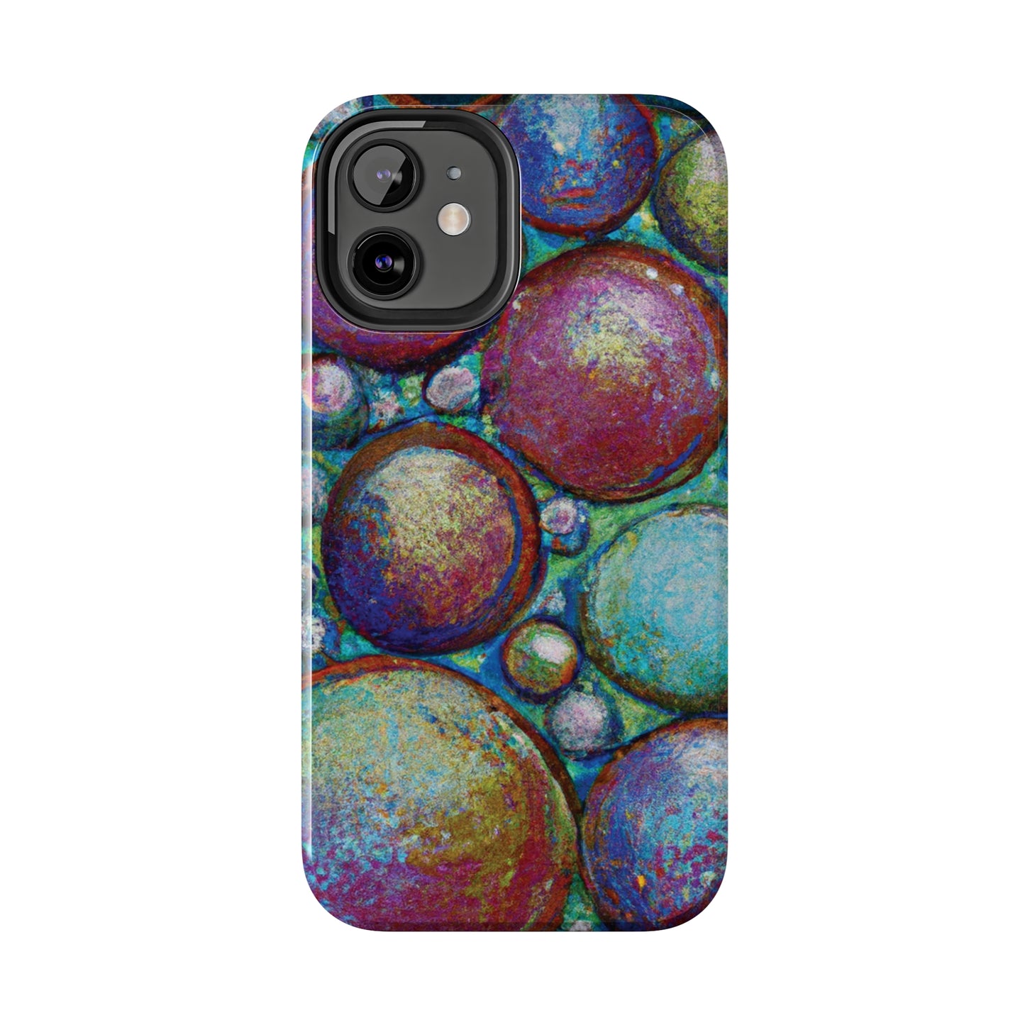 Tough Apple iPhone Cases Ft. Big Acrylic Bubbles