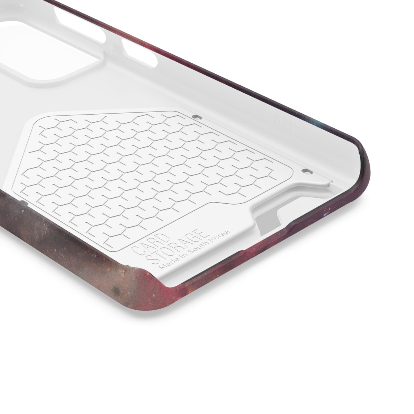 iPhone 13 and Samsung S21, S22 Cases with Card Holder Ft. Nebula