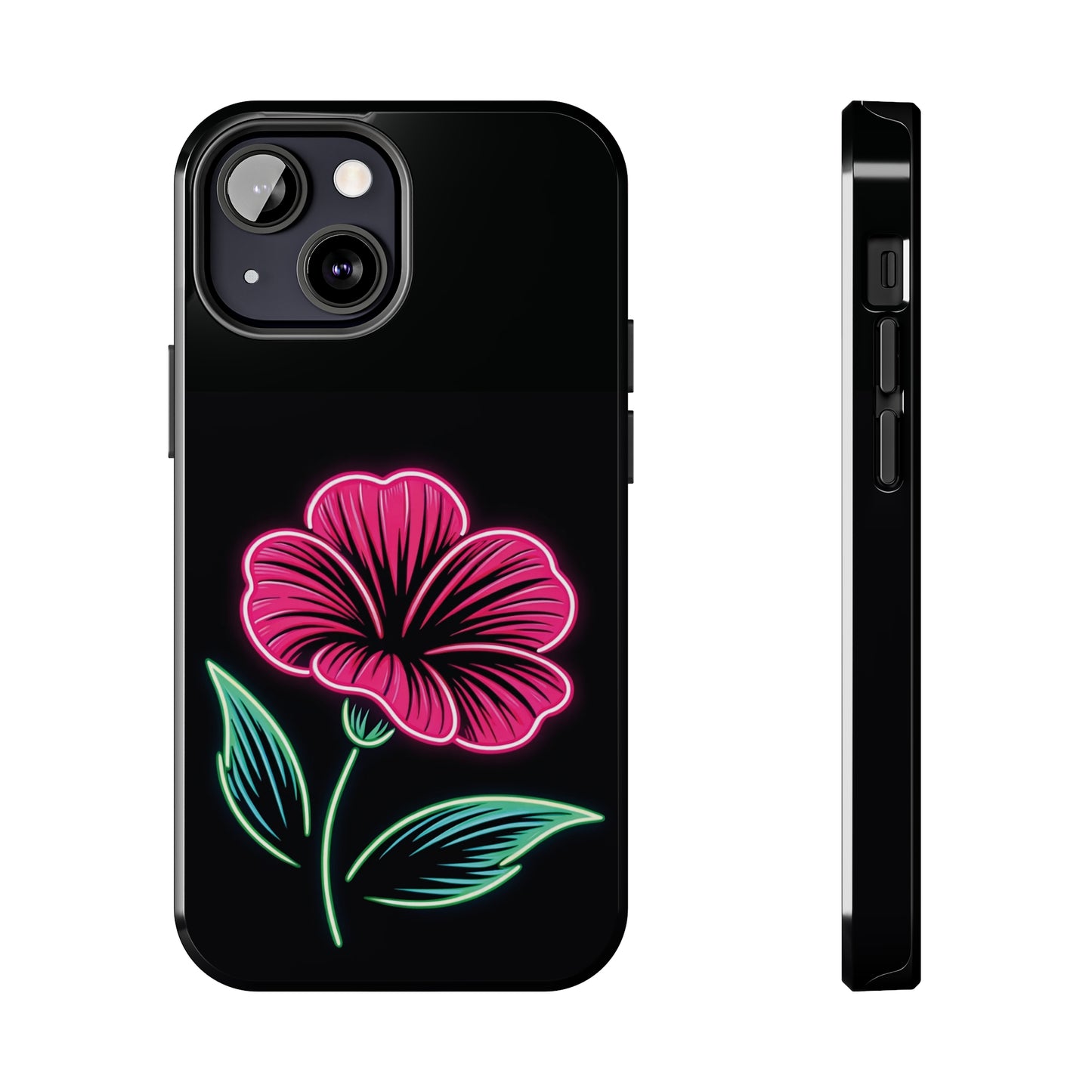 ToughDrop Apple iPhone Case Ft. Neon Bloom