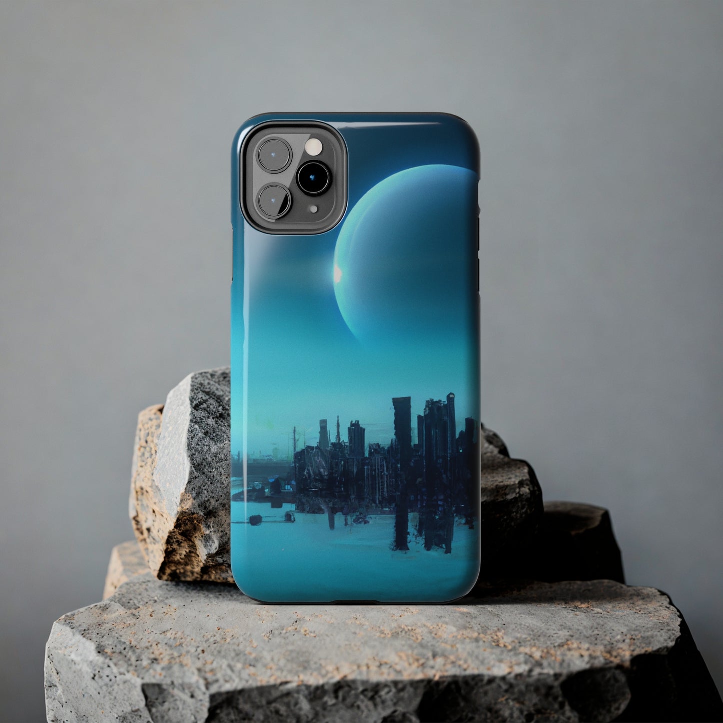 Tough Case-Mate iPhone Case Ft. Alien City