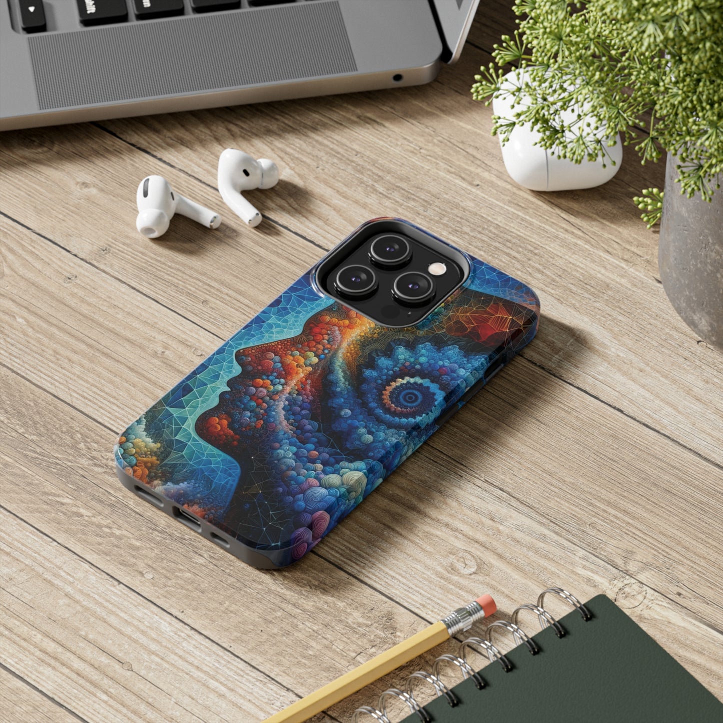 ToughDrop Apple iPhone Case Ft. Cosmic Consciousness