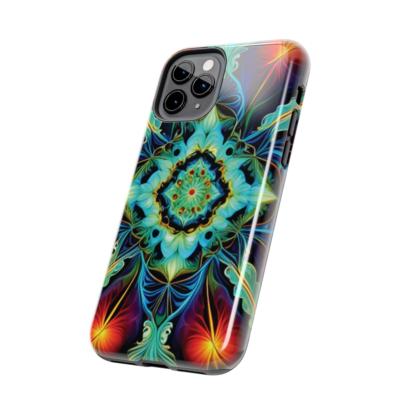 Strong Apple iPhone Case Ft. Leaf Fractal