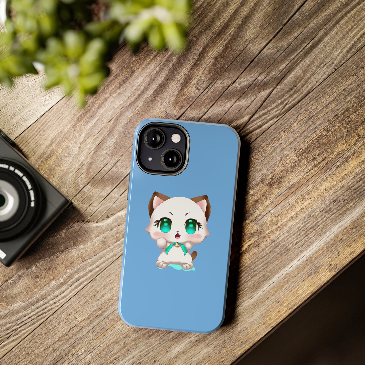 Tough Apple iPhone Cases Ft. Cute Kitty