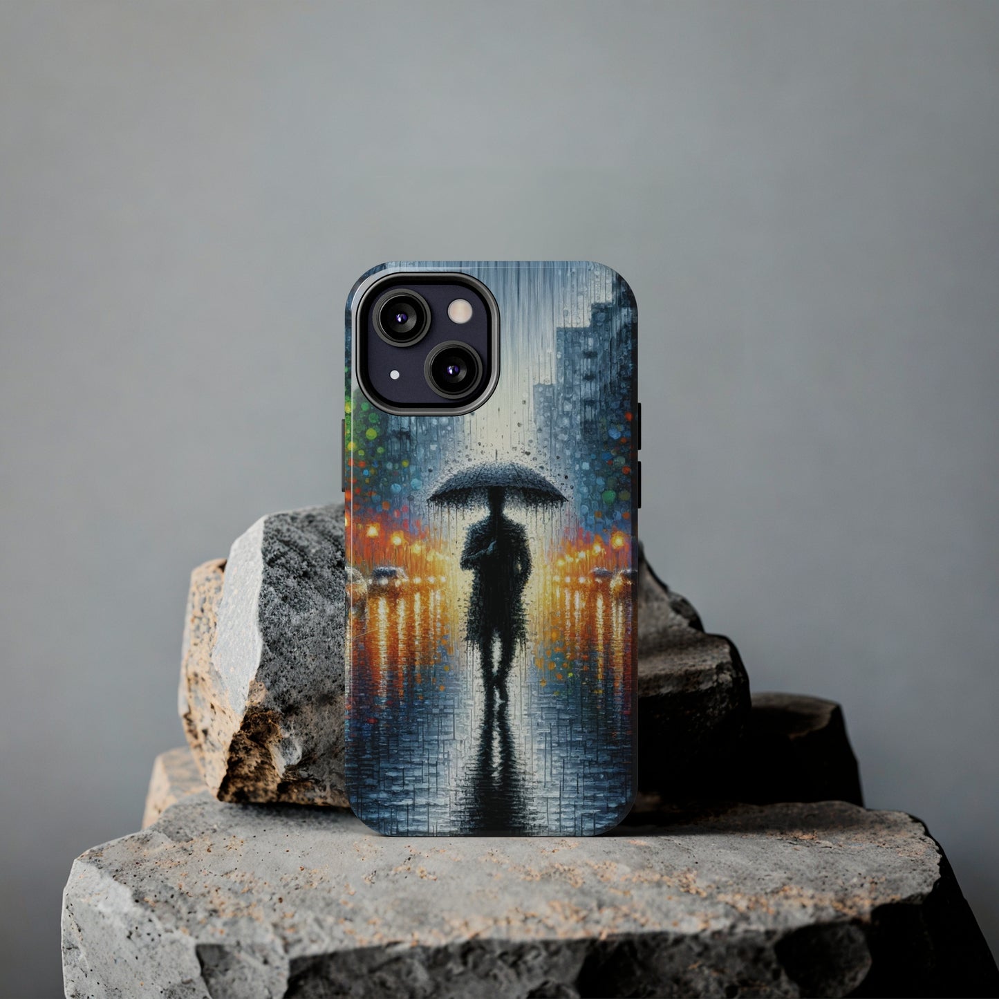 ToughDrop Apple iPhone Case Ft. Rain Walk