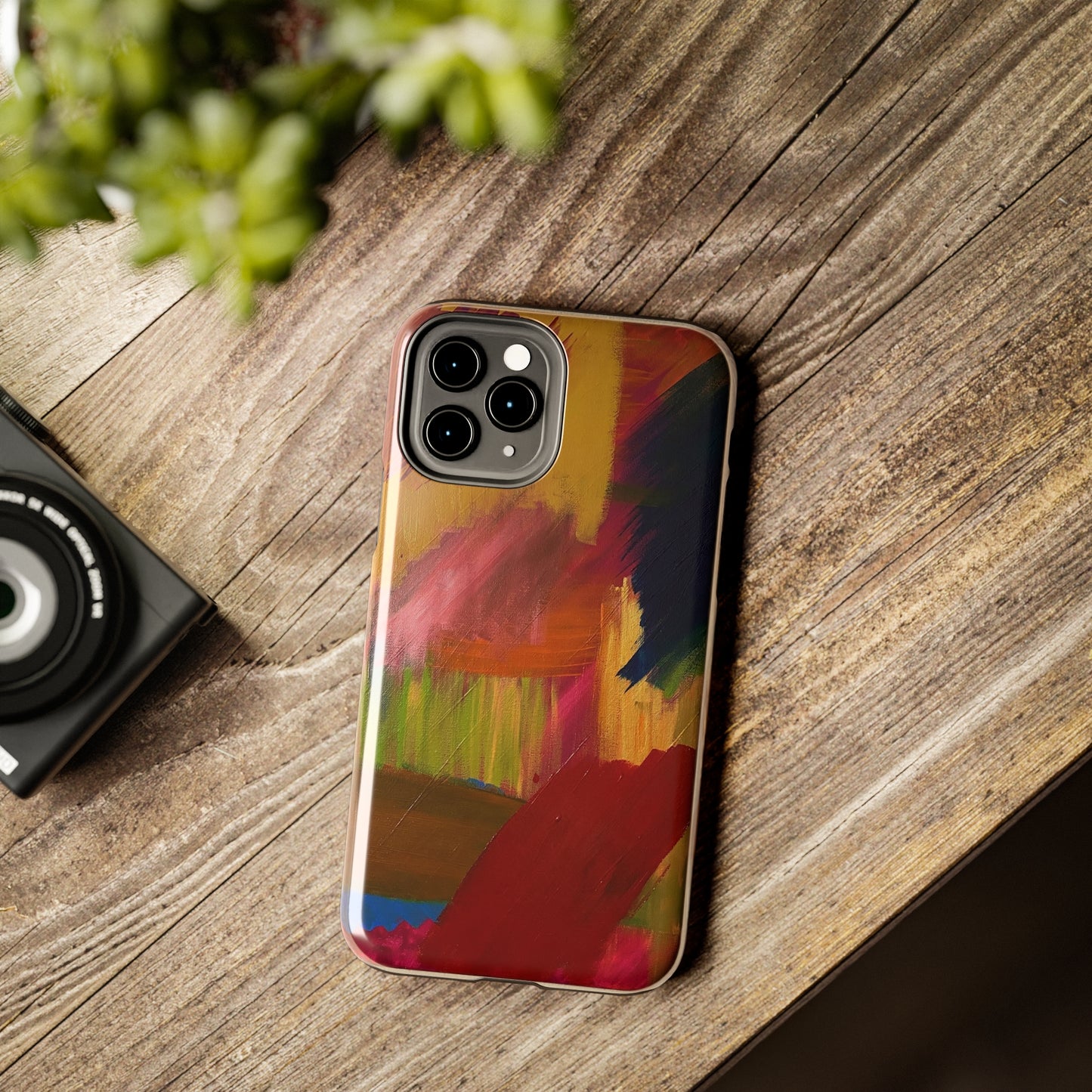 Tough Case-Mate iPhone Case Ft. Abstract Red