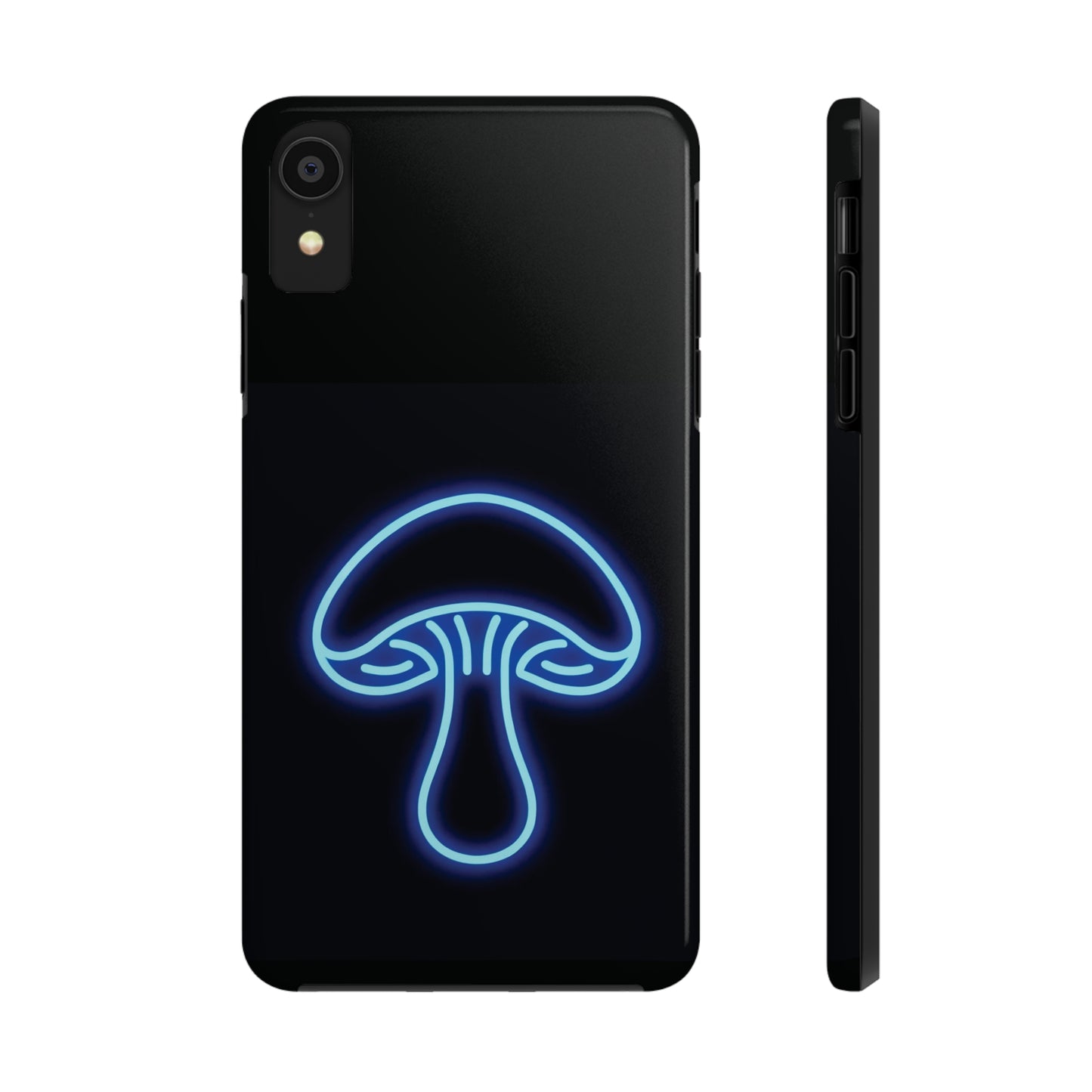 ToughDrop Apple iPhone Case Ft. Neon Blue Shroom