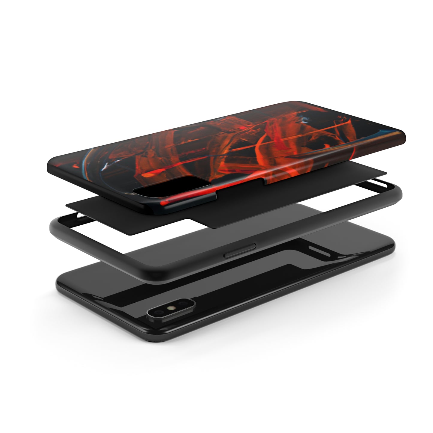 Tough Case-Mate iPhone Case Ft. Red Swipes