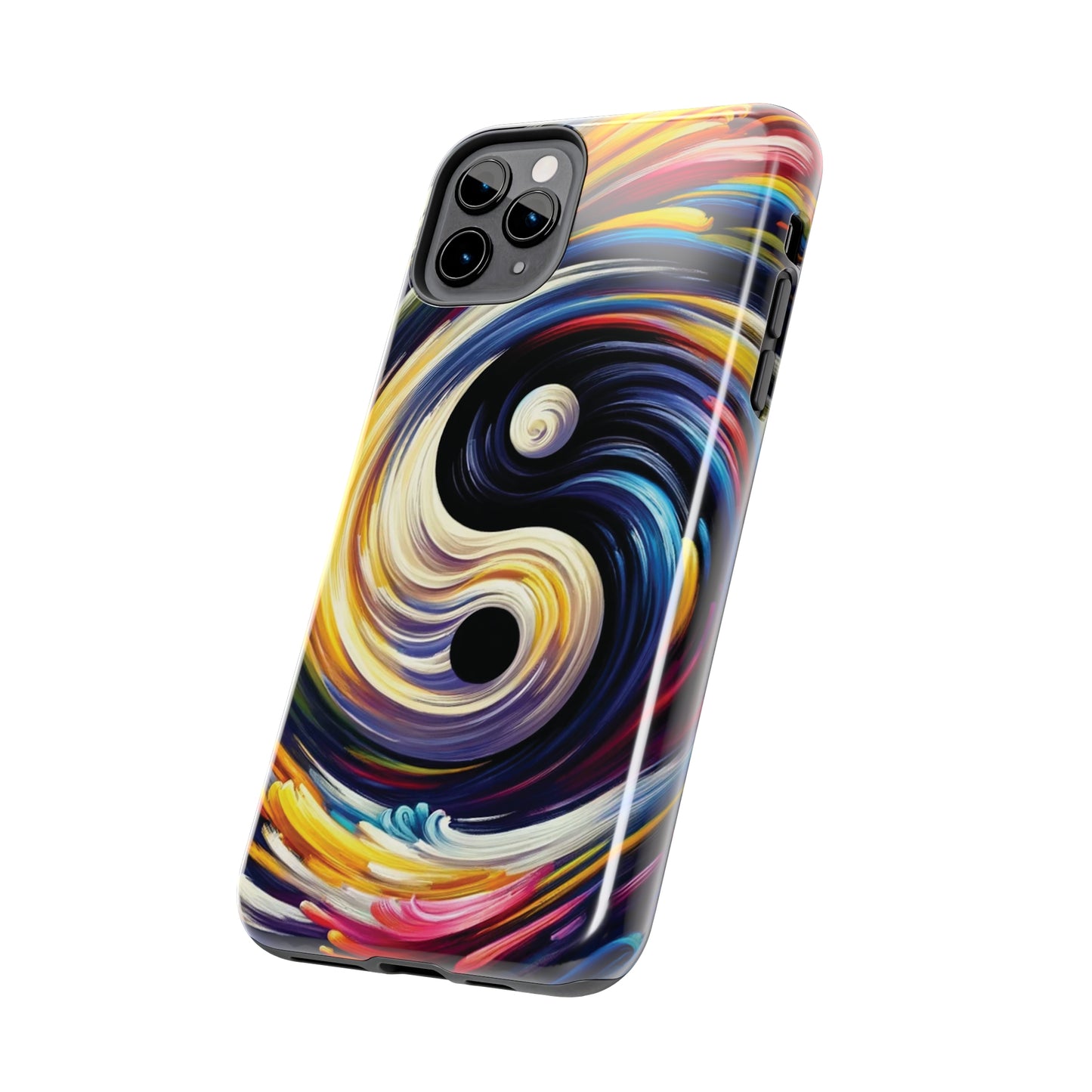 ToughDrop Apple iPhone Case Ft. Abstract Yin Yang