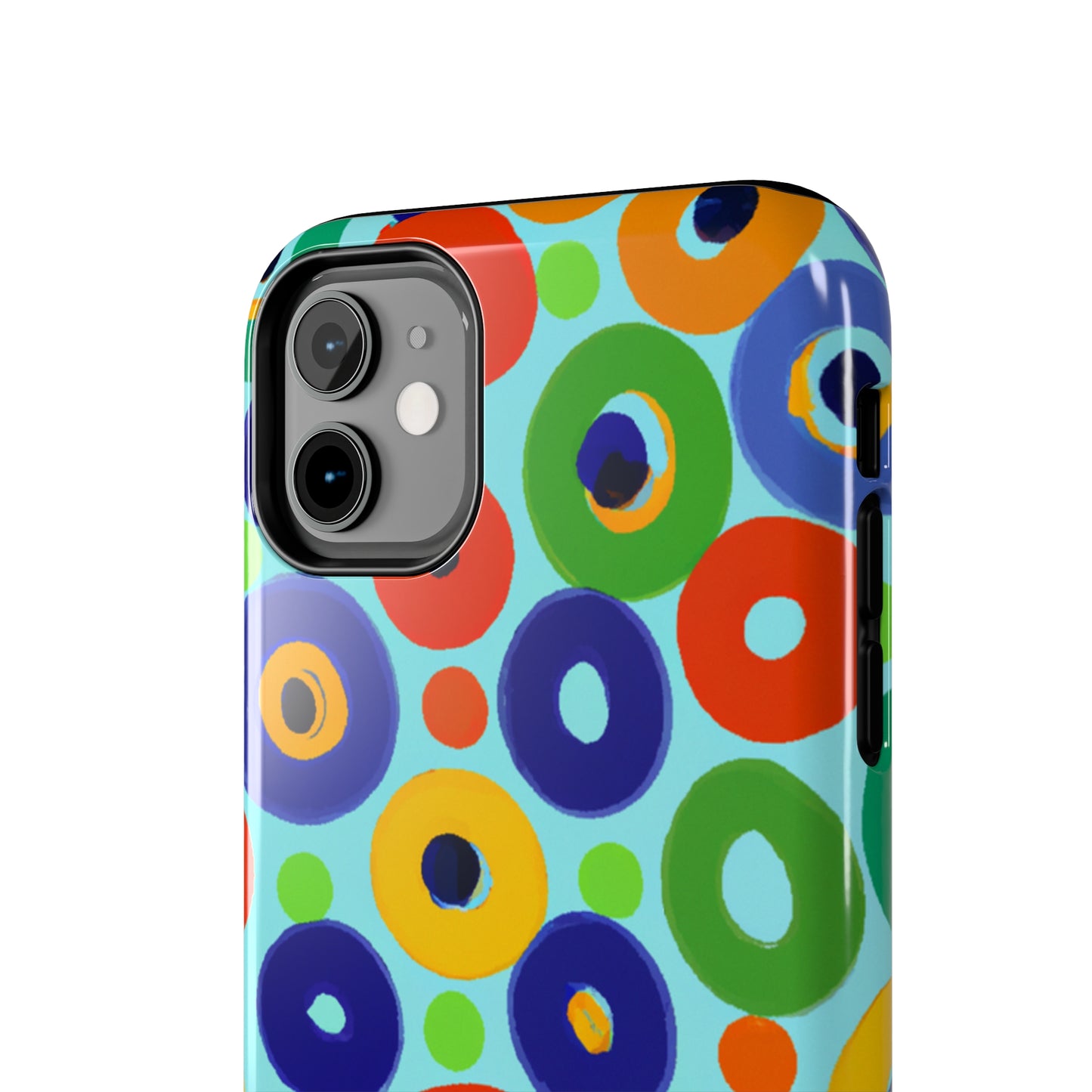 Tough Case-Mate iPhone Case Ft. Vivid Circles