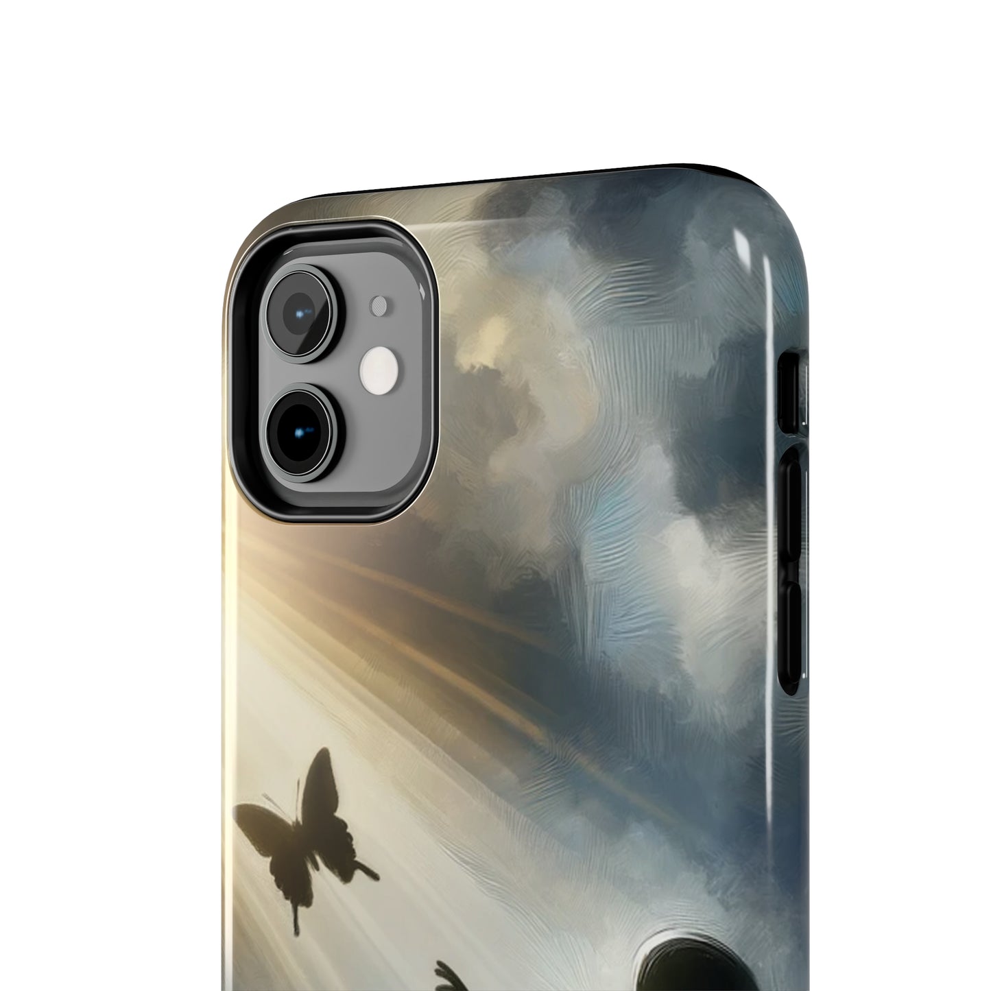 ToughDrop Apple iPhone Case Ft. Butterfly Shadow