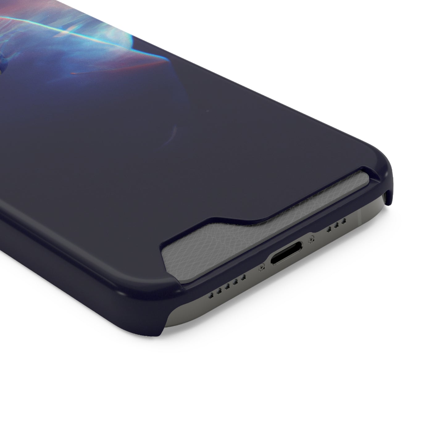 iPhone 13 and Samsung S21, S22 Cases with Card Holder Ft. Soft Lightning