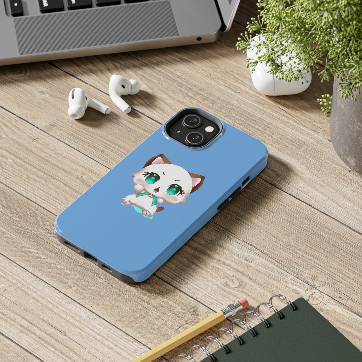 Tough Apple iPhone Cases Ft. Cute Kitty