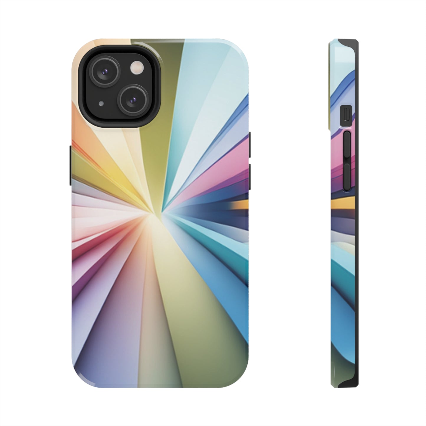 Tough Apple iPhone Case Ft. Abstract Inner Diamond