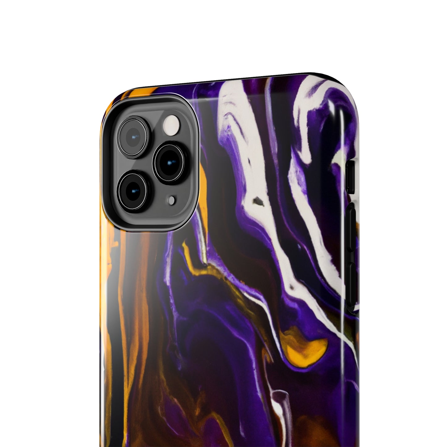 Tough Case-Mate iPhone Case Ft. Purple Tiger Stripes