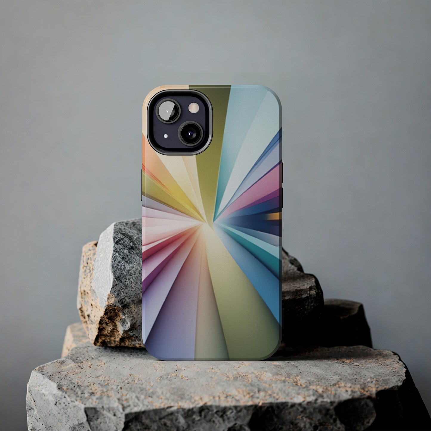 Tough Apple iPhone Case Ft. Abstract Inner Diamond