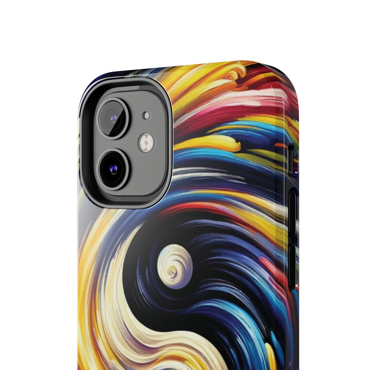 ToughDrop Apple iPhone Case Ft. Abstract Yin Yang