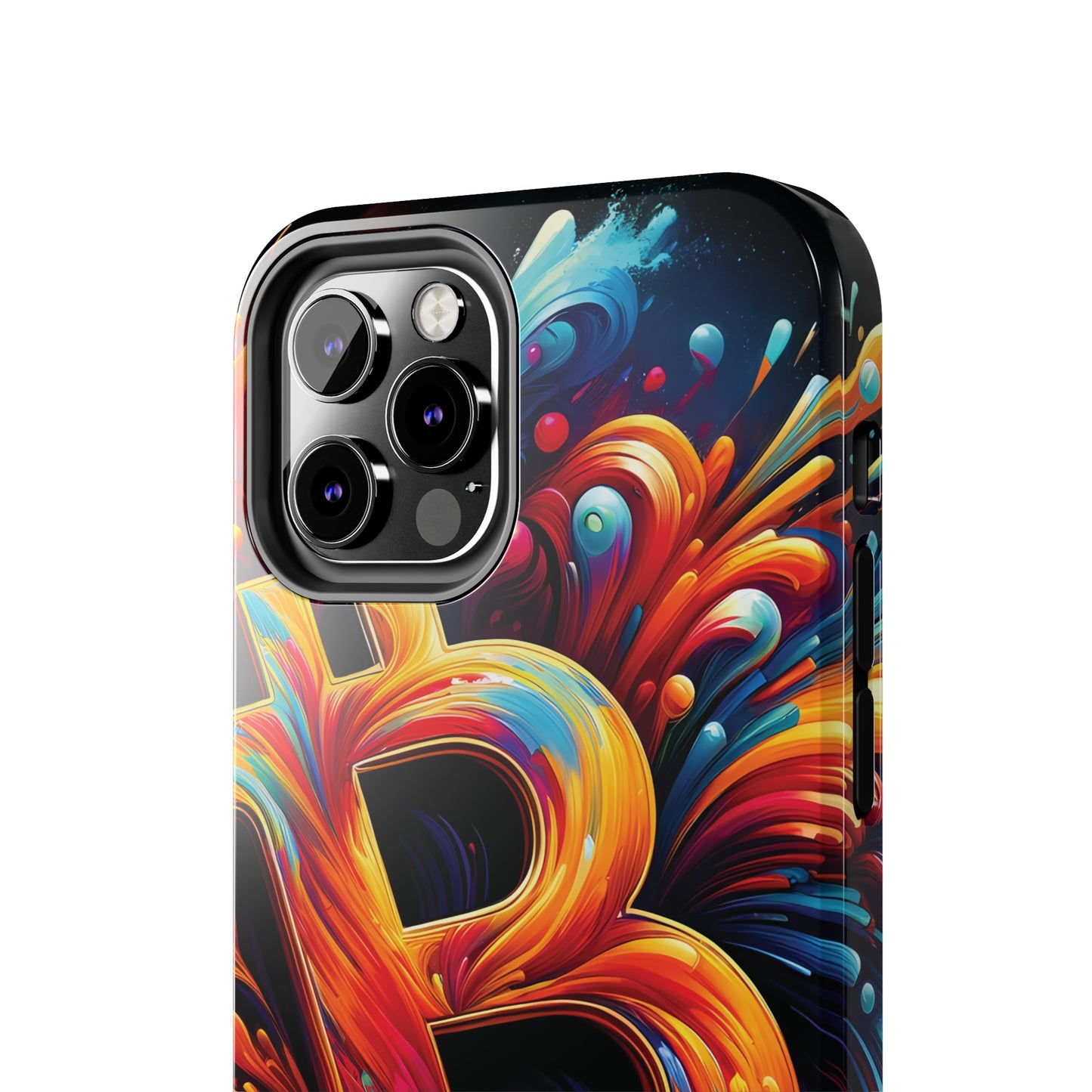 ToughDrop Apple iPhone Case Ft. Bitcoin Symbol Abstract