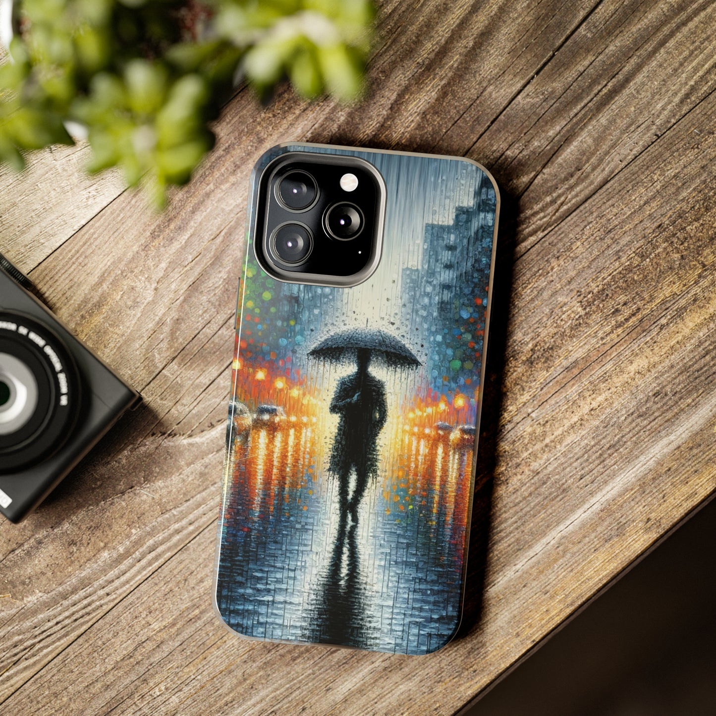 ToughDrop Apple iPhone Case Ft. Rain Walk