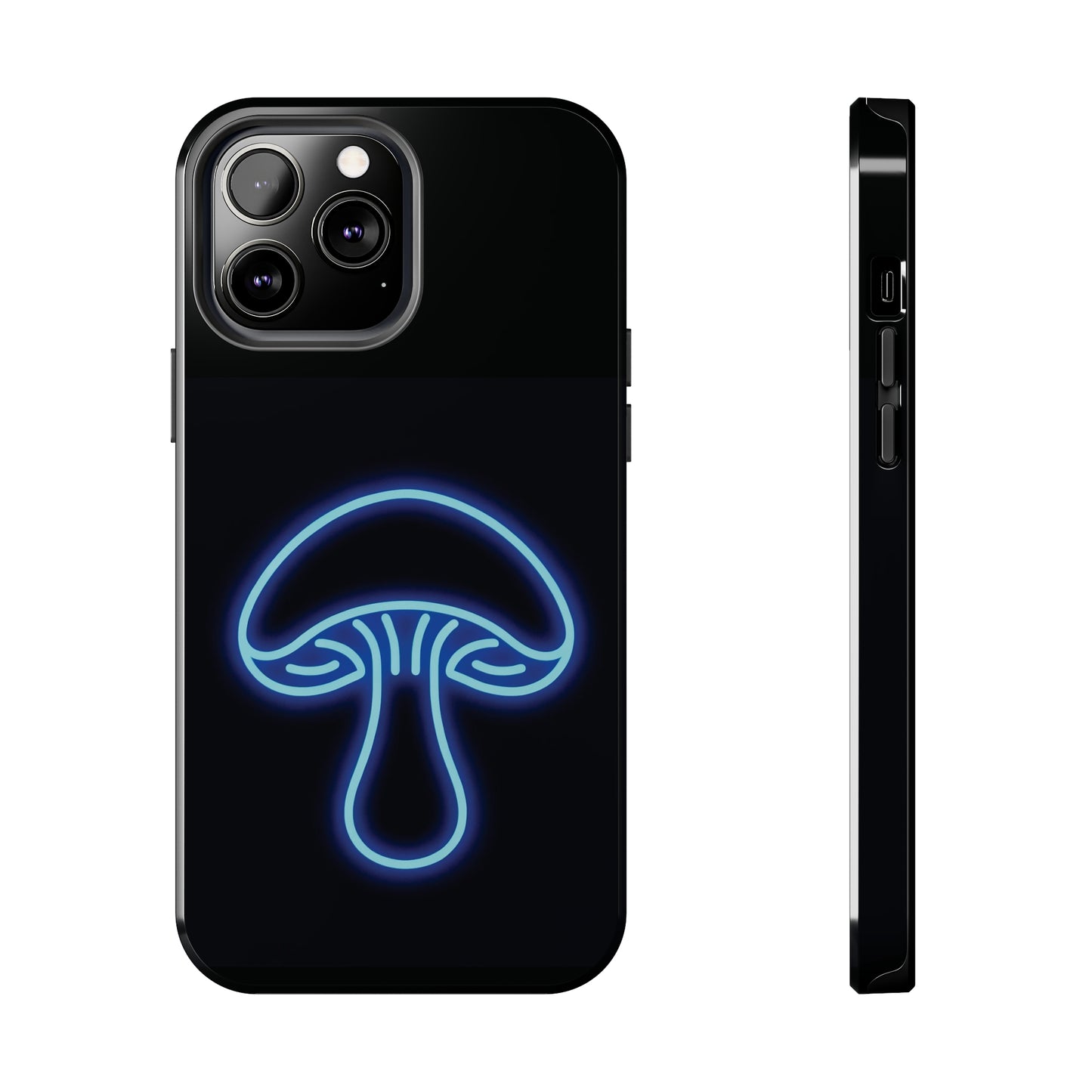 ToughDrop Apple iPhone Case Ft. Neon Blue Shroom