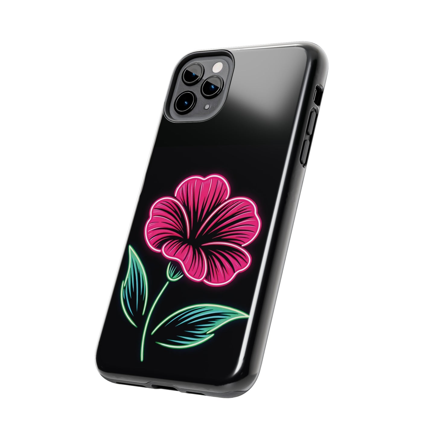 ToughDrop Apple iPhone Case Ft. Neon Bloom
