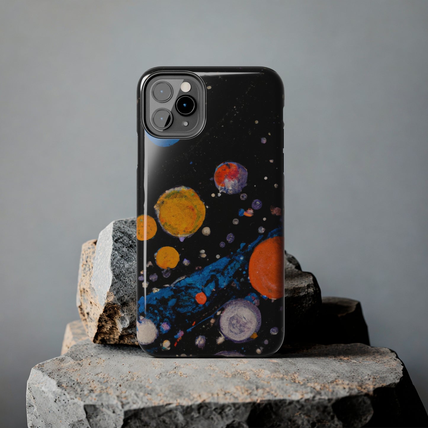 Tough Apple iPhone Cases Ft. Space Bubbles