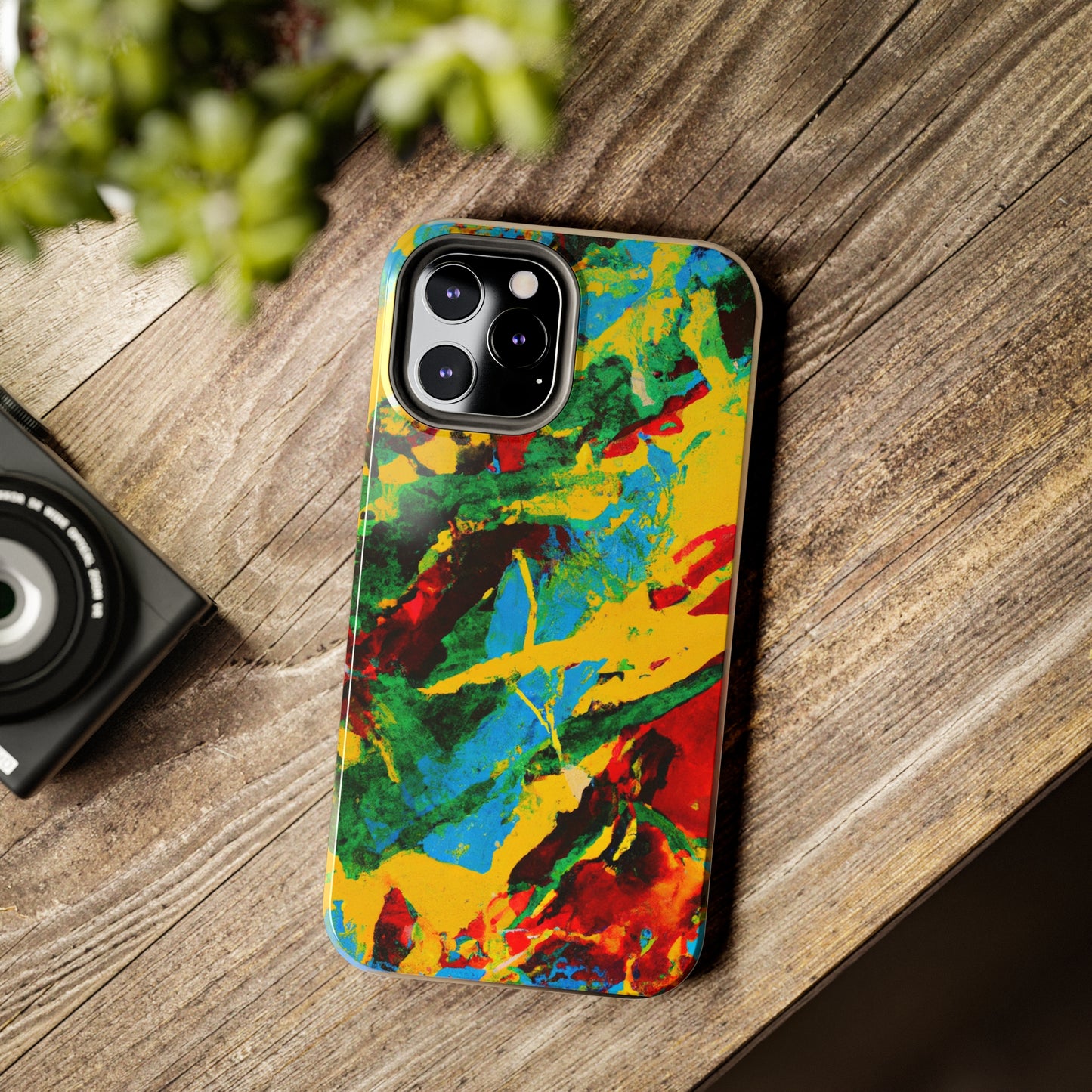 Apple iPhone Case Ft. Abstract Tropical