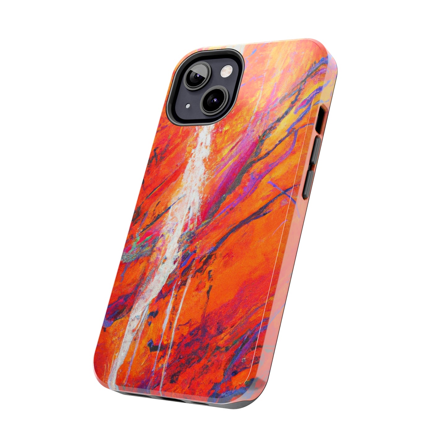 Tough Apple iPhone Cases Ft. Abstract Halloween Forest