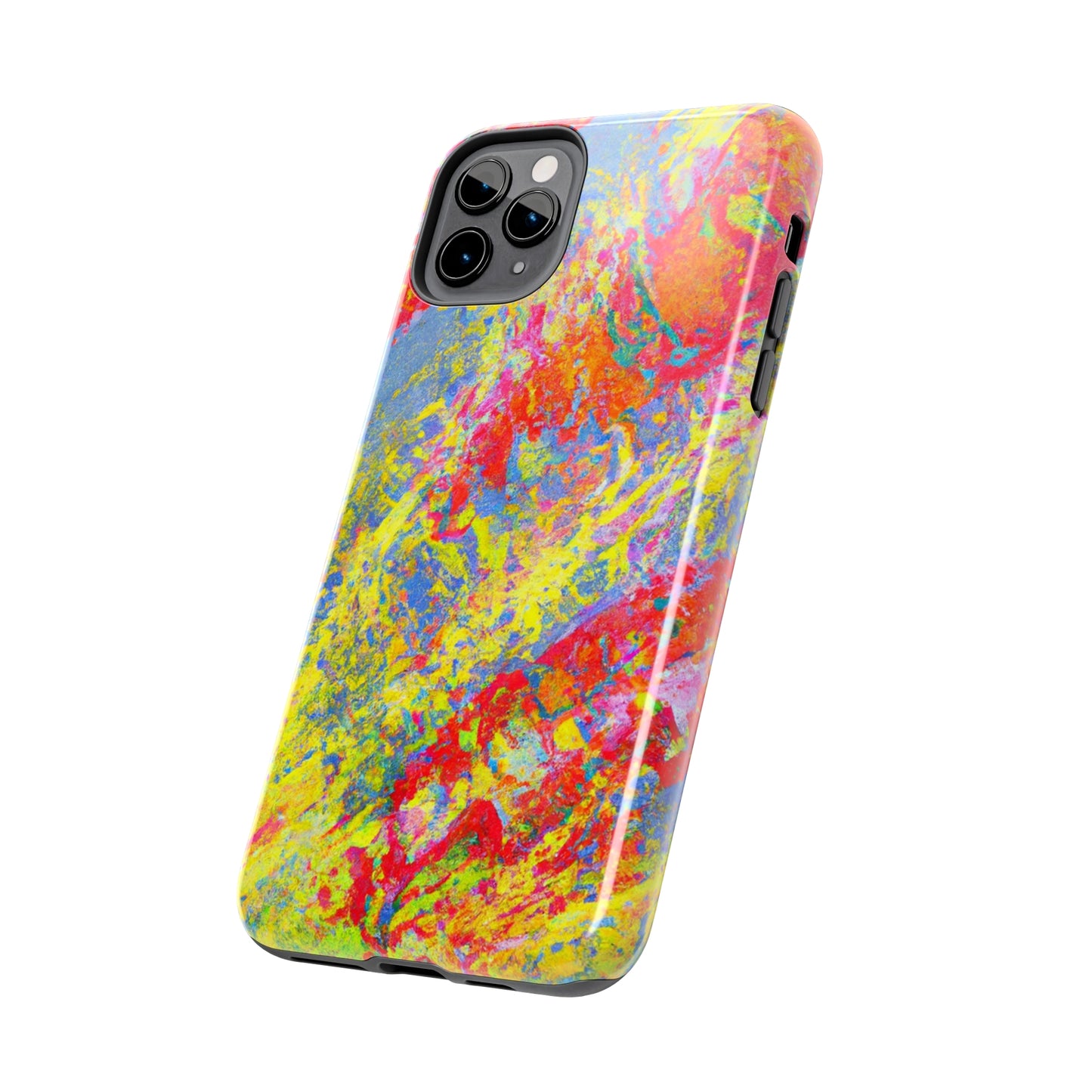 Tough Apple iPhone Cases Ft. Abstract Strawberry Banana