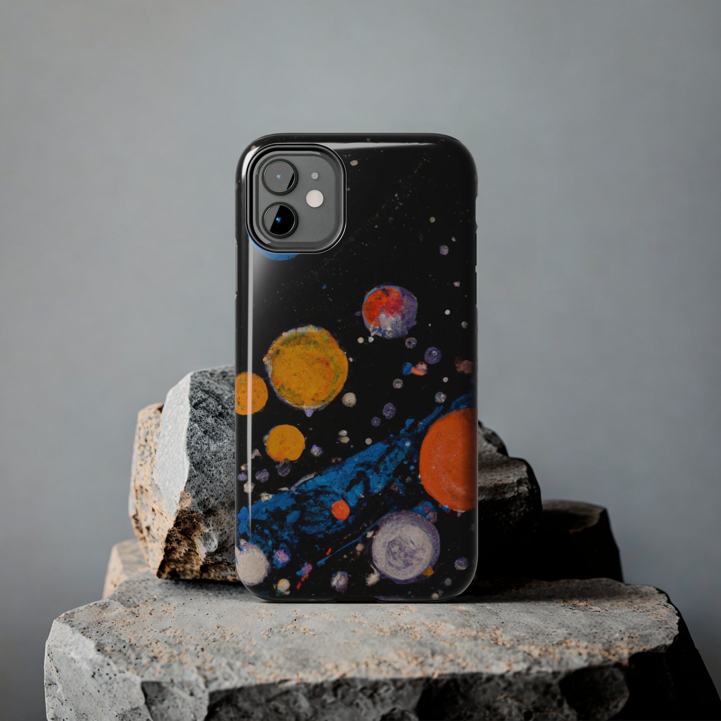 Tough Apple iPhone Cases Ft. Space Bubbles